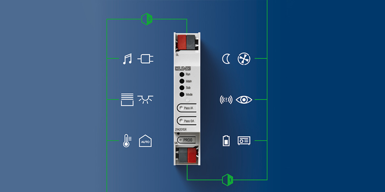 KNX Bereichs- und Linienkoppler bei Elektro Künzel GbR in Gera
