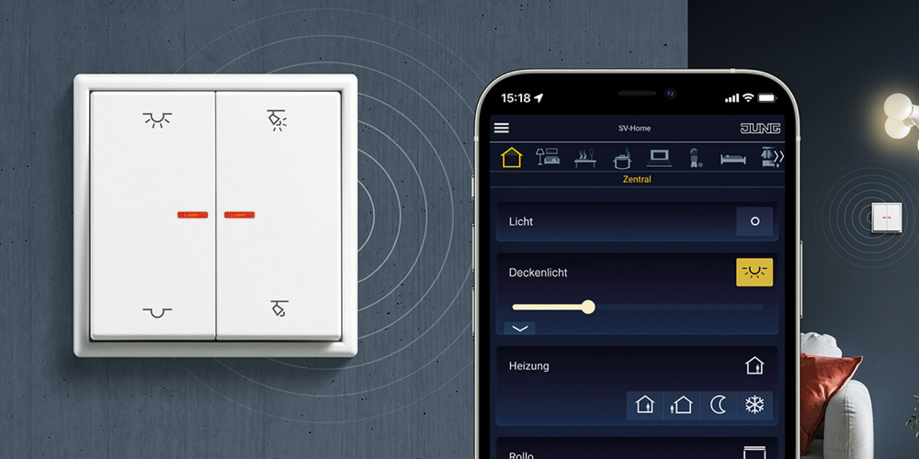 KNX RF Taster bei Elektro Künzel GbR in Gera